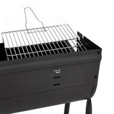 Outdoor-Garten-Holzkohlegrill mit Räde