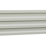 Quadratischer Hochbeet-Pflanzkasten aus verzinktem Stahl