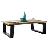 2-teiliges Set 40-cm hohe rechteckige Tischbeine aus Eisen