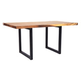 2-teiliges Set 40-cm hohe rechteckige Tischbeine aus Eisen