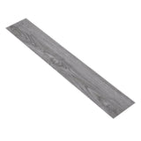 36er-Set PVC Selbstklebende Bodenfliese mit Realistischer Holz-Effekt